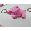 Led key chain /pvc key chain with led